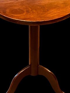 An English 18th Century Pine Tripod Table.