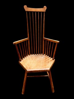 An English Arts and Crafts Chairs From ' Liberty of London' Ca 1900