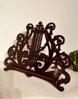 English mahogany music/reading stand